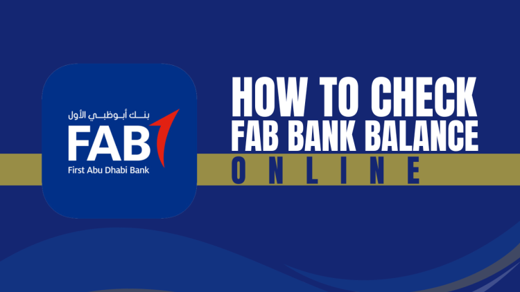 FAB Bank Balance Check